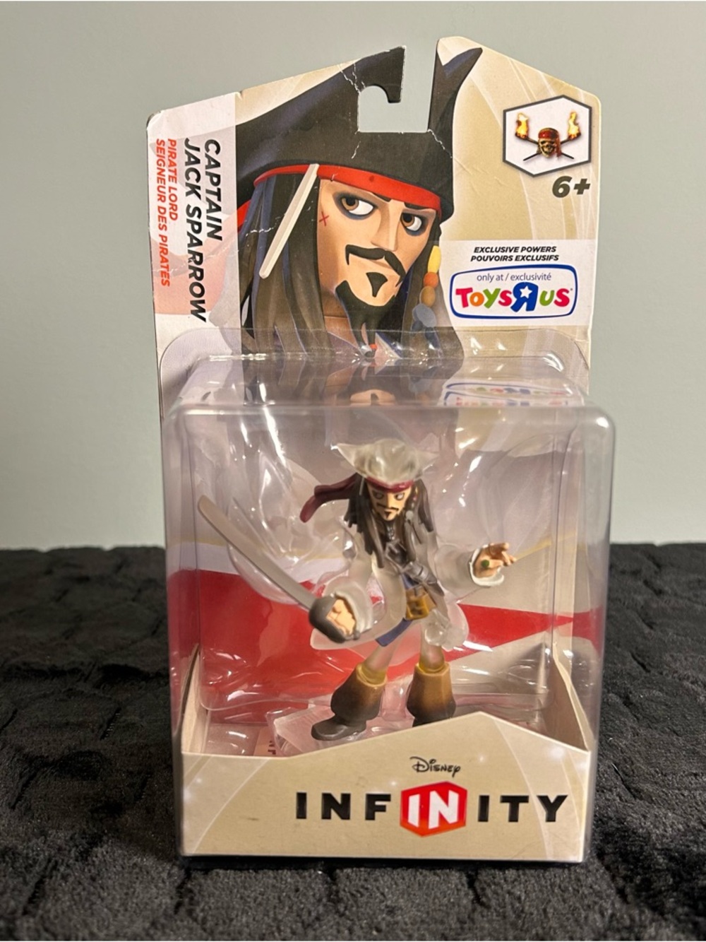 Disney INFINITY Captain Jack Sparrow Figure - NEW Toys r Us Exclusive